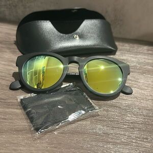DIFF eyewear mirrored Dime II polarized sunglasses